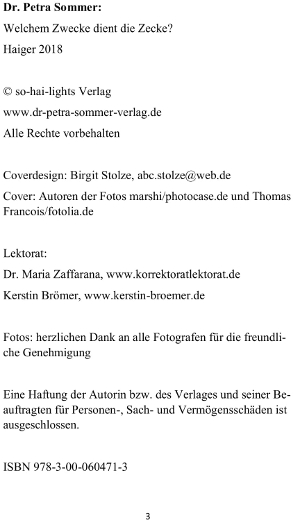 Welchem Zwecke dient die Zecke Blick ins Buch 03