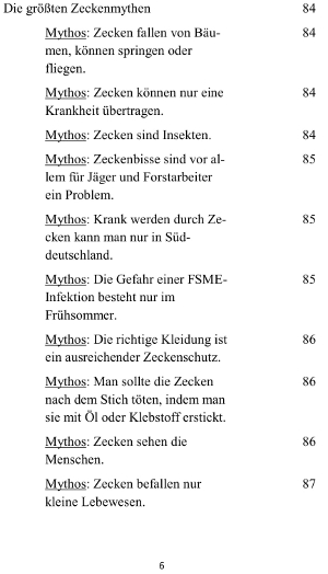 Welchem Zwecke dient die Zecke Blick ins Buch 06