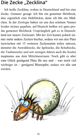 Welchem Zwecke dient die Zecke Blick ins Buch 12